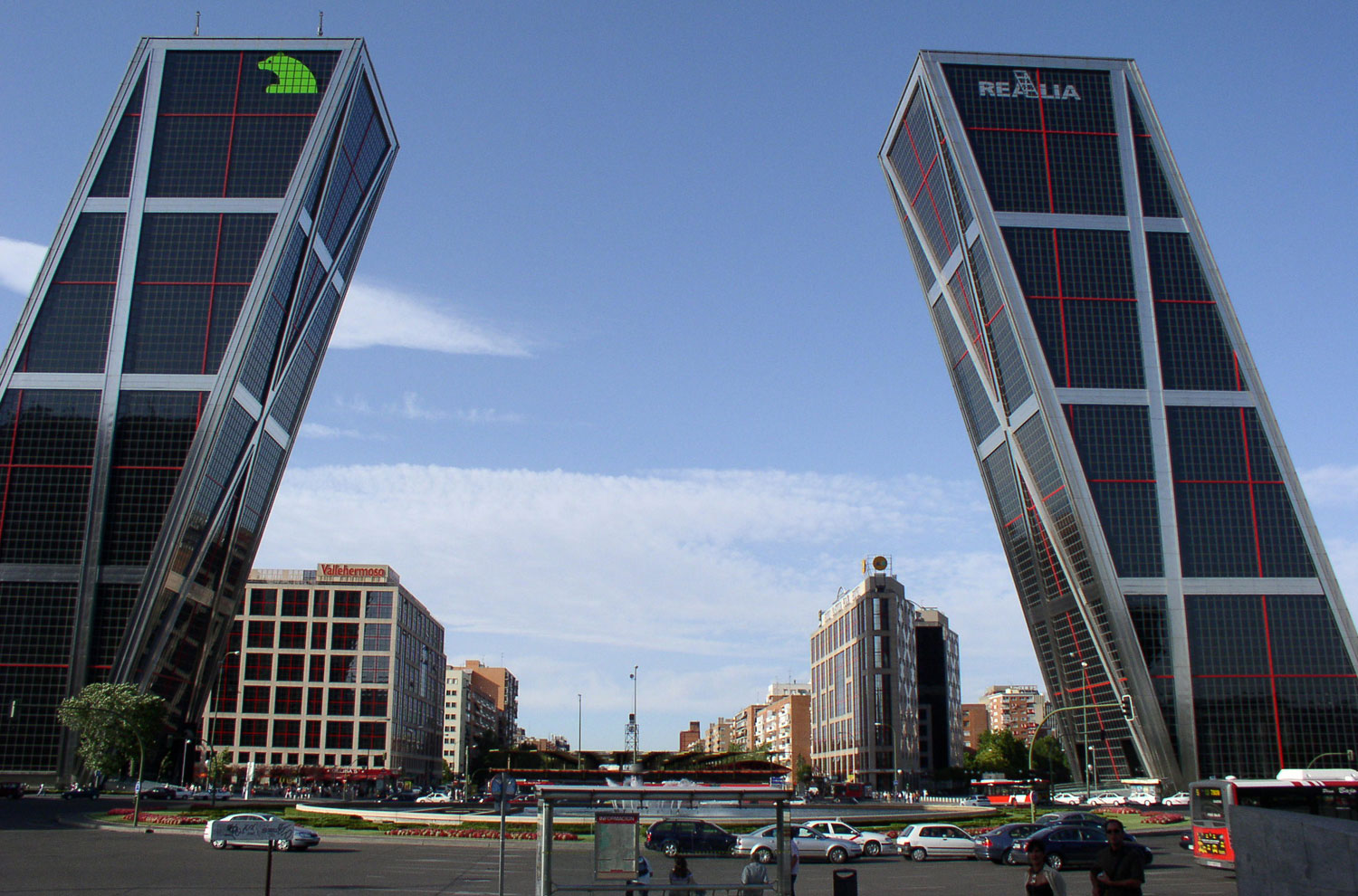 MADRID, Torres Puerta de Europa - Plaza Castilla, 115 m