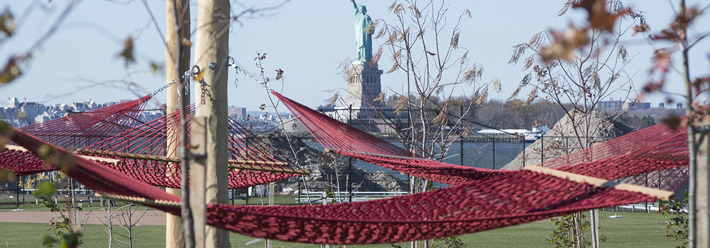 West8 complete first phase of park on Governors Island. Photo: Timothy Schenck Photography, courtesy of The Trust for Governors Island.